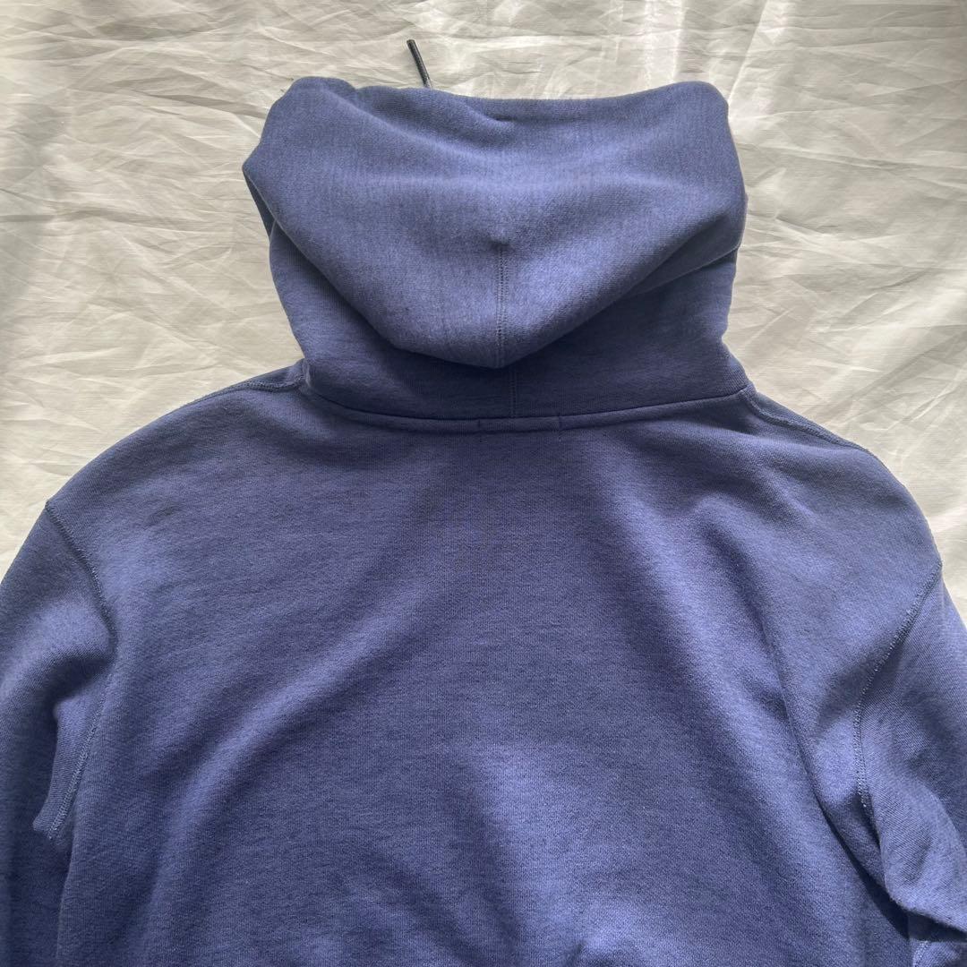 お値下げ！【Drawer】コットンパーカー フーディー カシミヤ ブルー系 2
