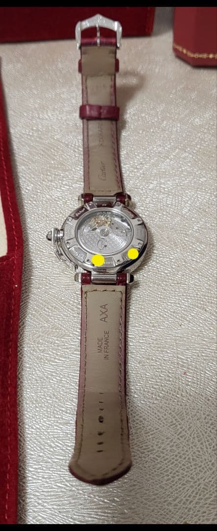 A.S。Cartier オートマチック手巻き時計 パシャ32+領収書