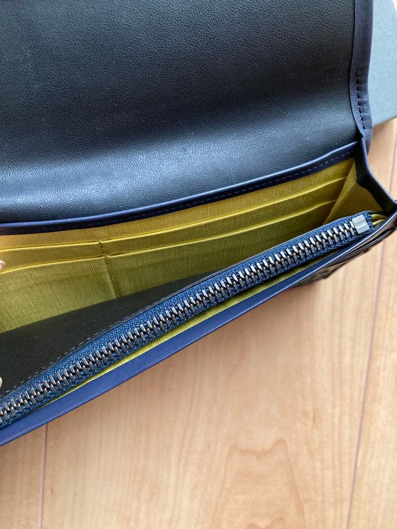 印傳屋　ミモザ長財布