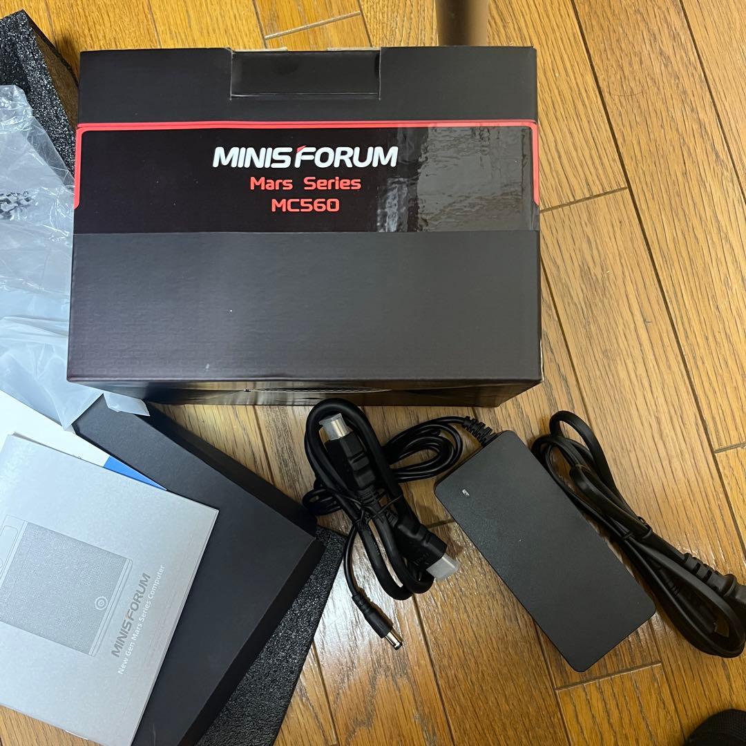 ミニPC MINISFORUM Mars MC560 Ryzen5/32GB/512GB