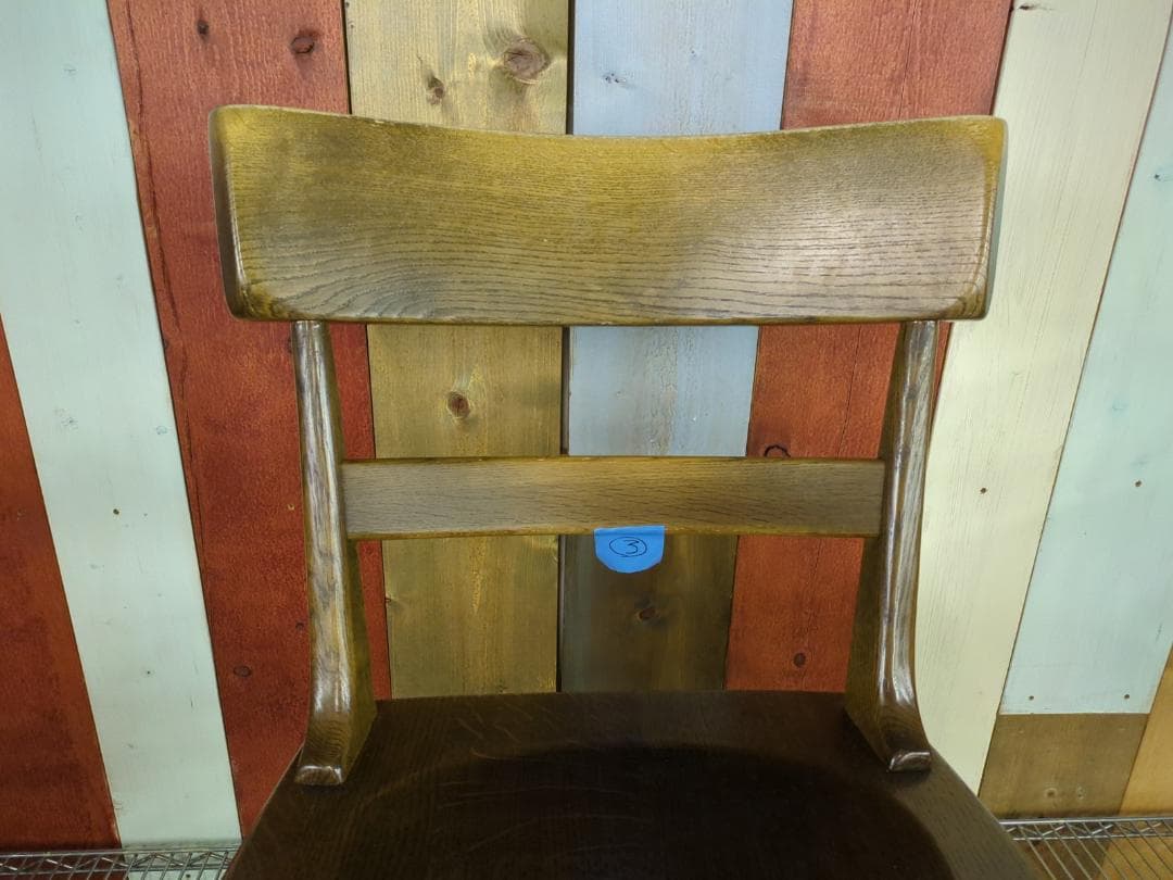 〈たのめる便・現状渡し〉柏木工 ダイニングチェア ウィルダネス K132 ③