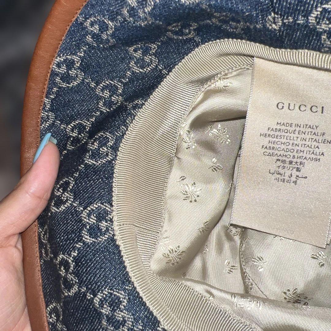 GUCCI デニム バケットハット