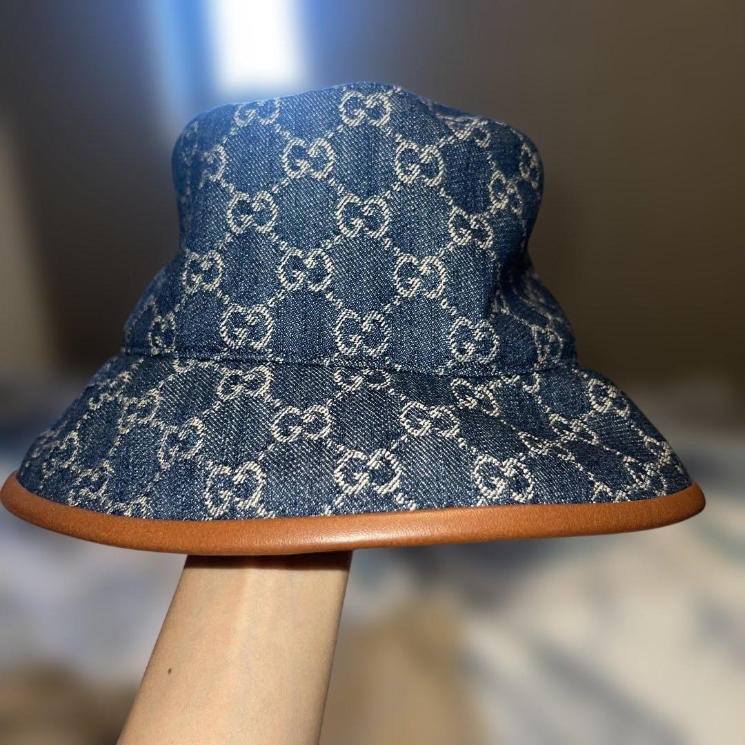 GUCCI デニム バケットハット