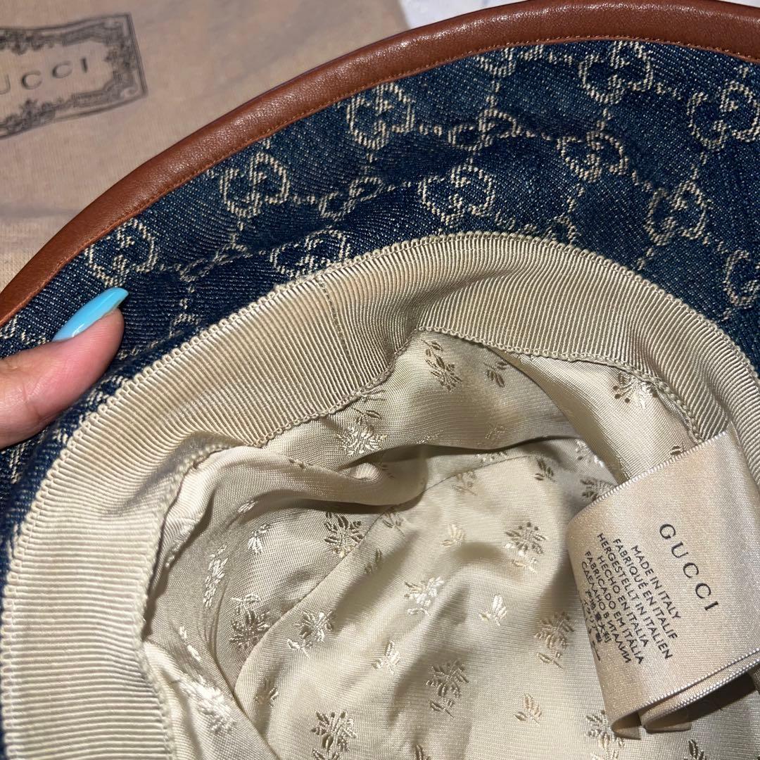 GUCCI デニム バケットハット