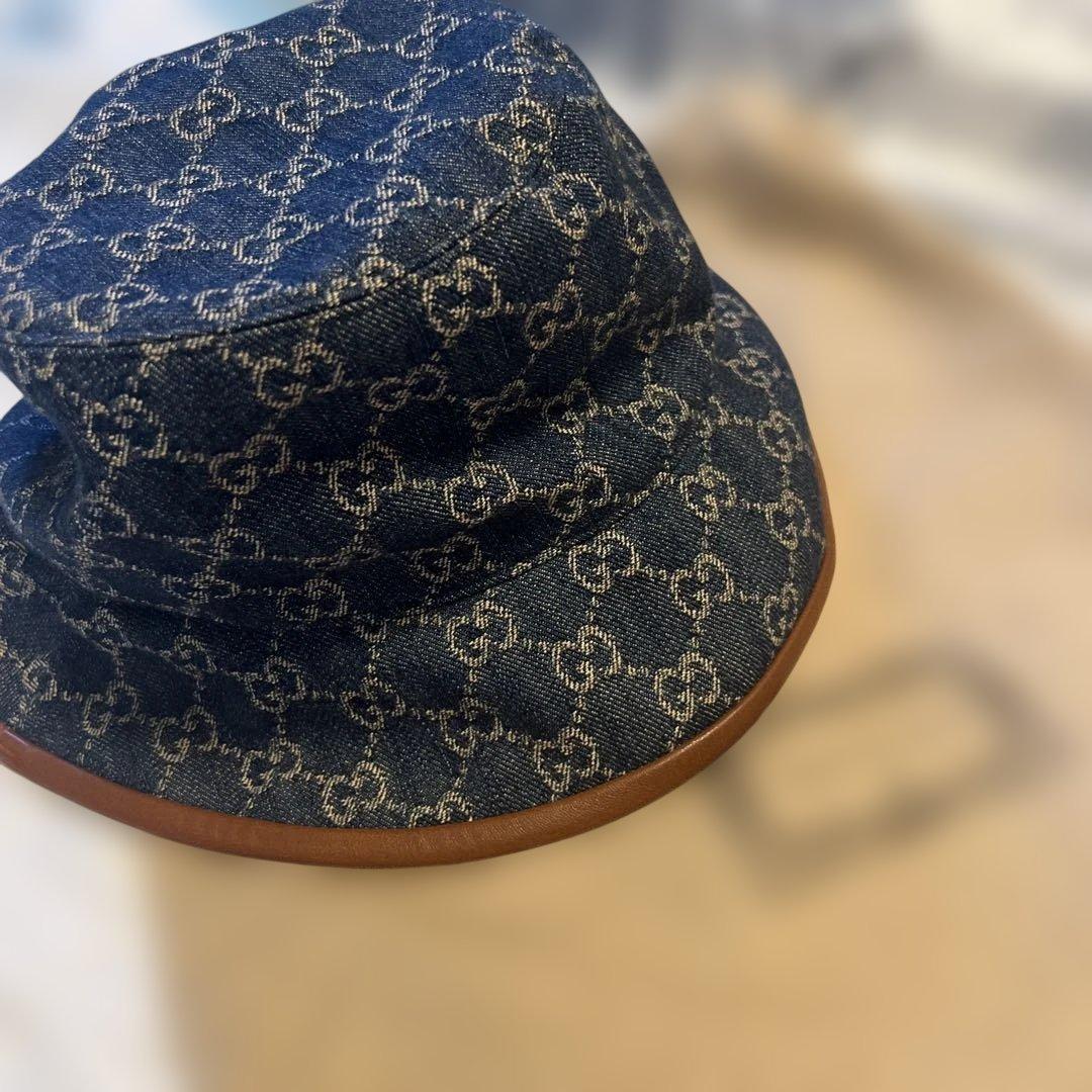 GUCCI デニム バケットハット