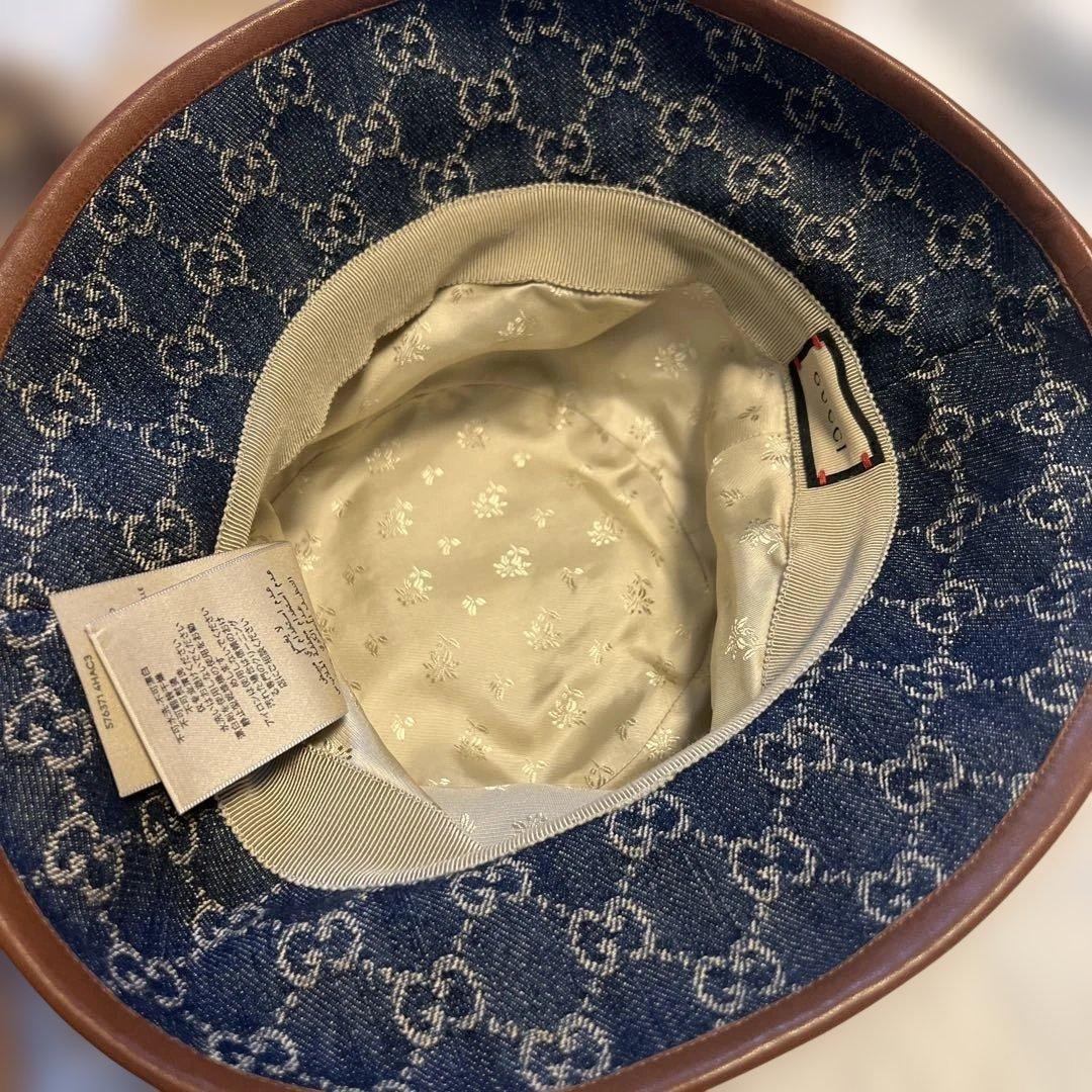 GUCCI デニム バケットハット