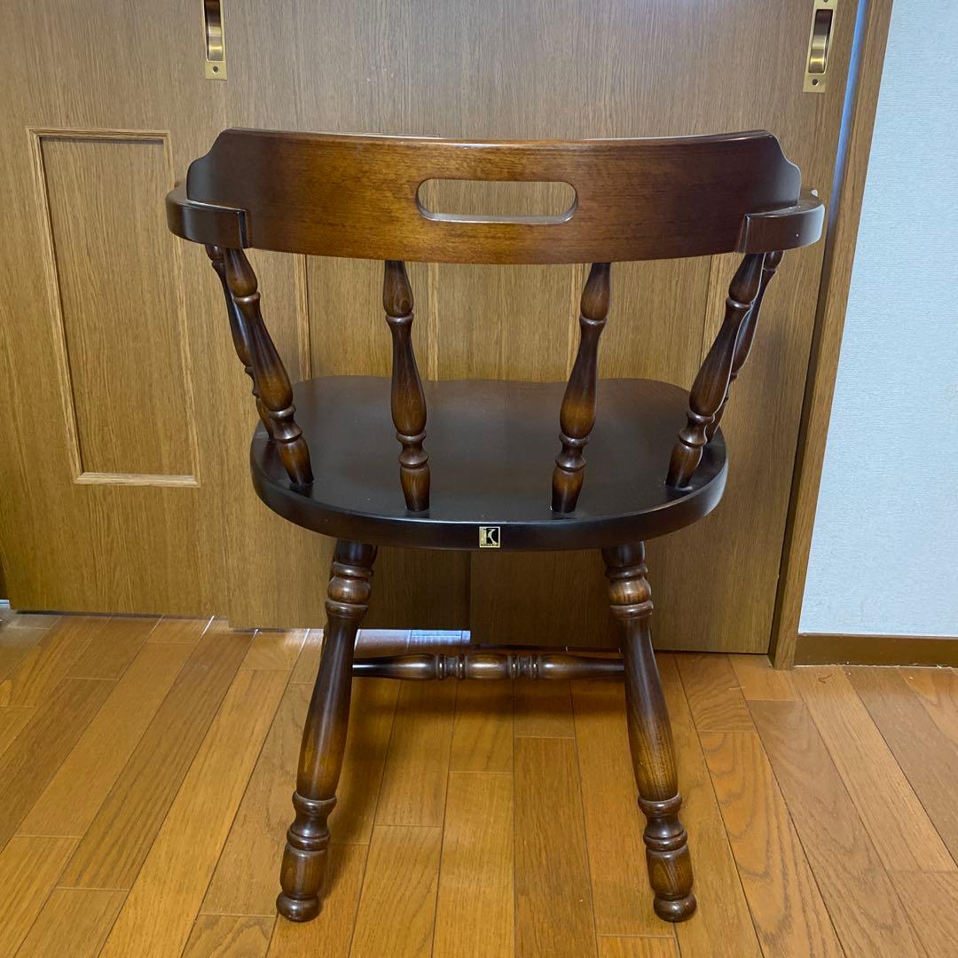 飛騨産業 キツツキマーク ダイニングチェア1