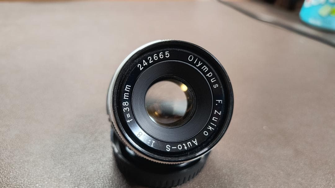 オリンパス F.Zuiko Auto-S 38mm F1.8　Ｘマウント用セット
