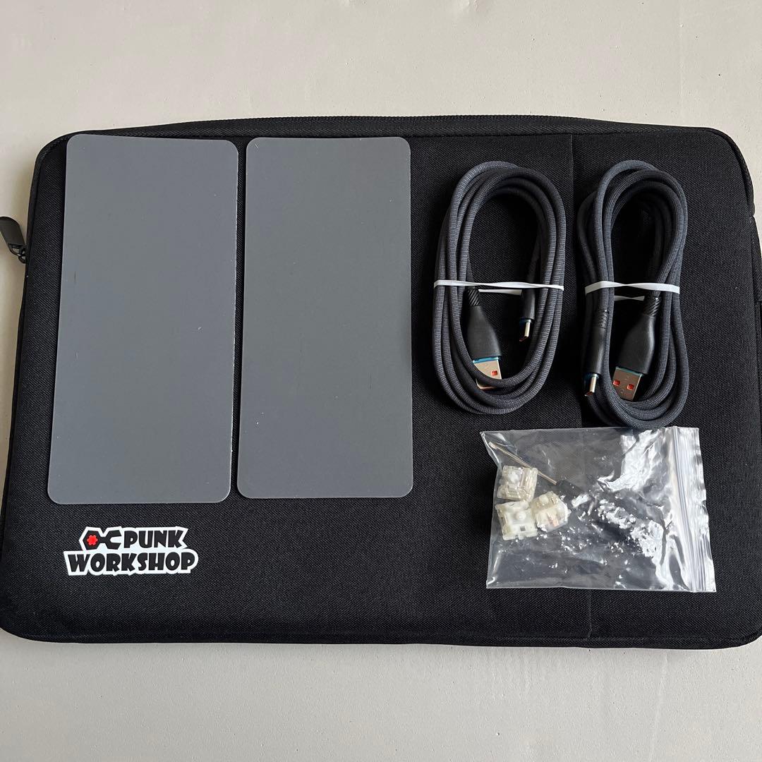 新v1ボタン　最新　punkworkshop レバーレス　カスタム　hitbox