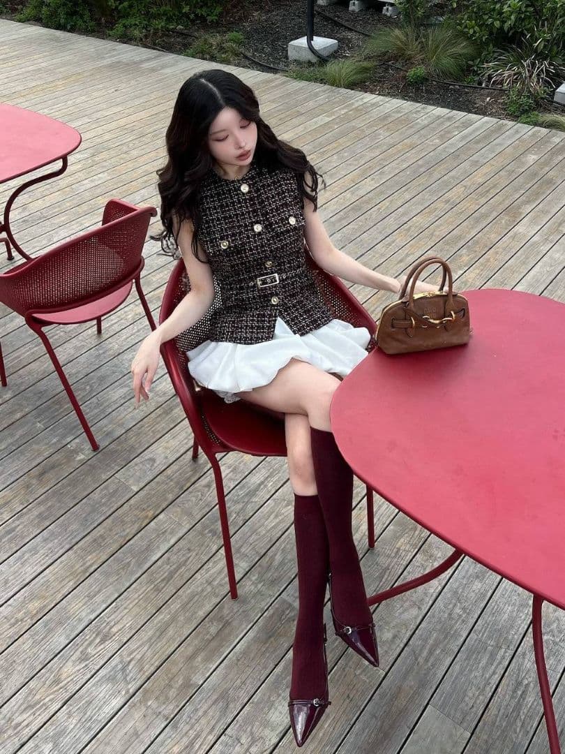 ダーリッチ ボリュームバルーンミニスカート