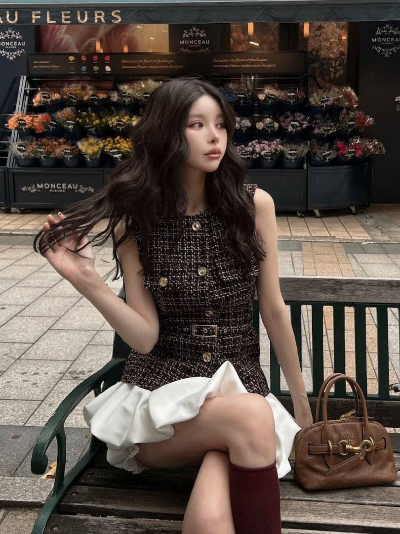 ダーリッチ ボリュームバルーンミニスカート