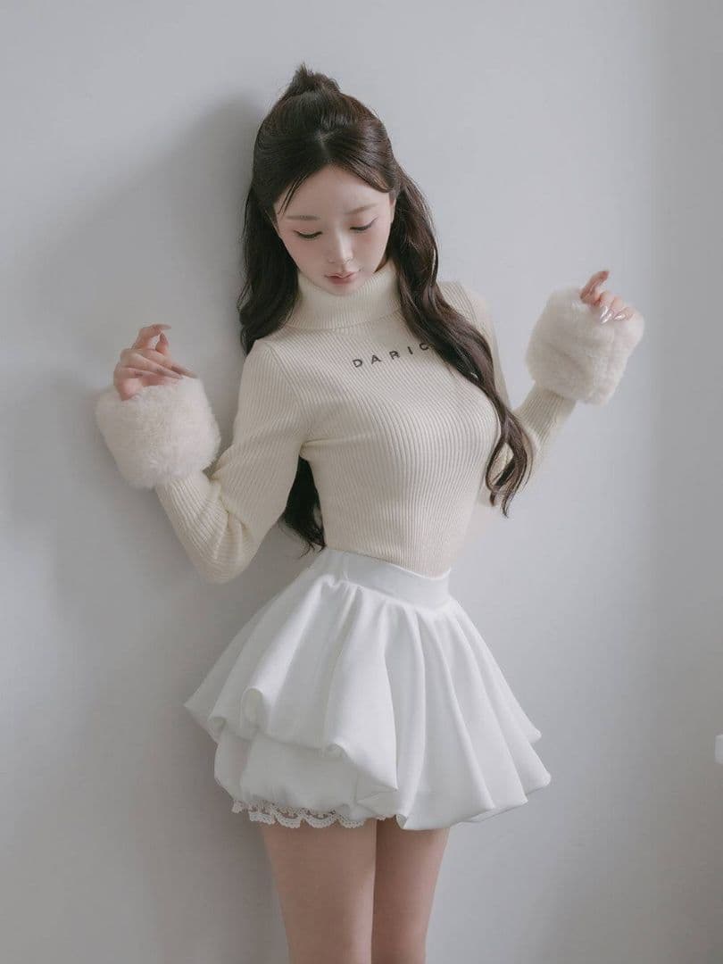 ダーリッチ ボリュームバルーンミニスカート