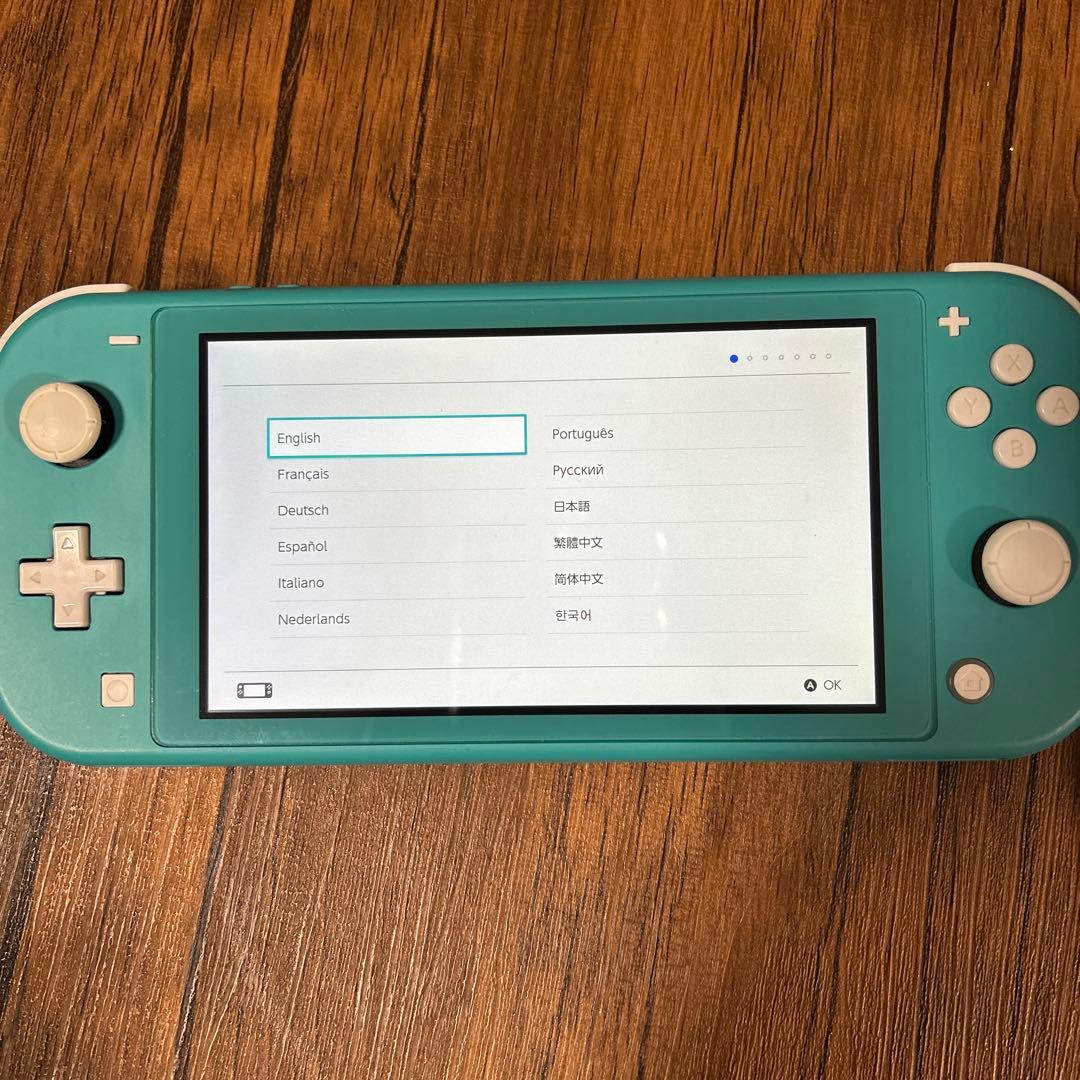 Switch lite　ターコイズブルー　ジャンク品