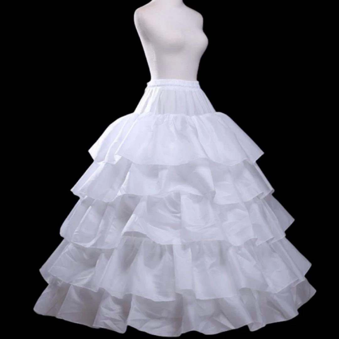 グリーンカラードレス8～10号 ＋ パニエ ＋ アクセサリー