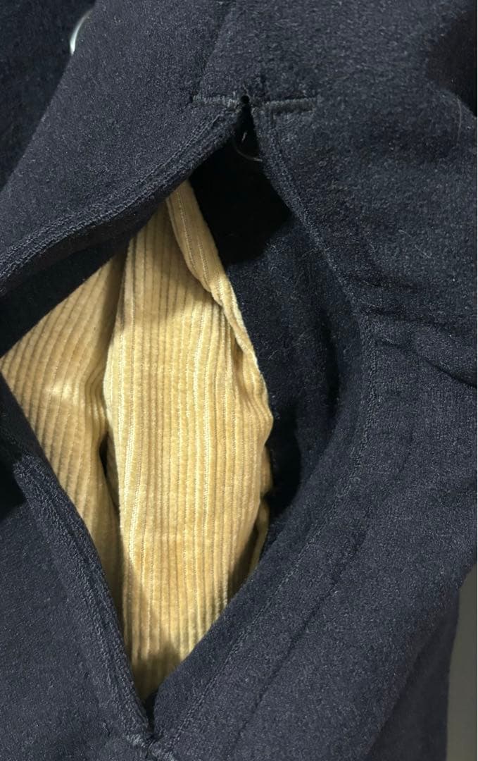 40s usn 10ボタン ピーコート ビンテージ ネイビー navy