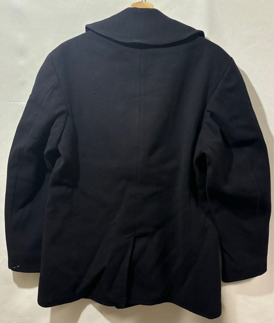 40s usn 10ボタン ピーコート ビンテージ ネイビー navy
