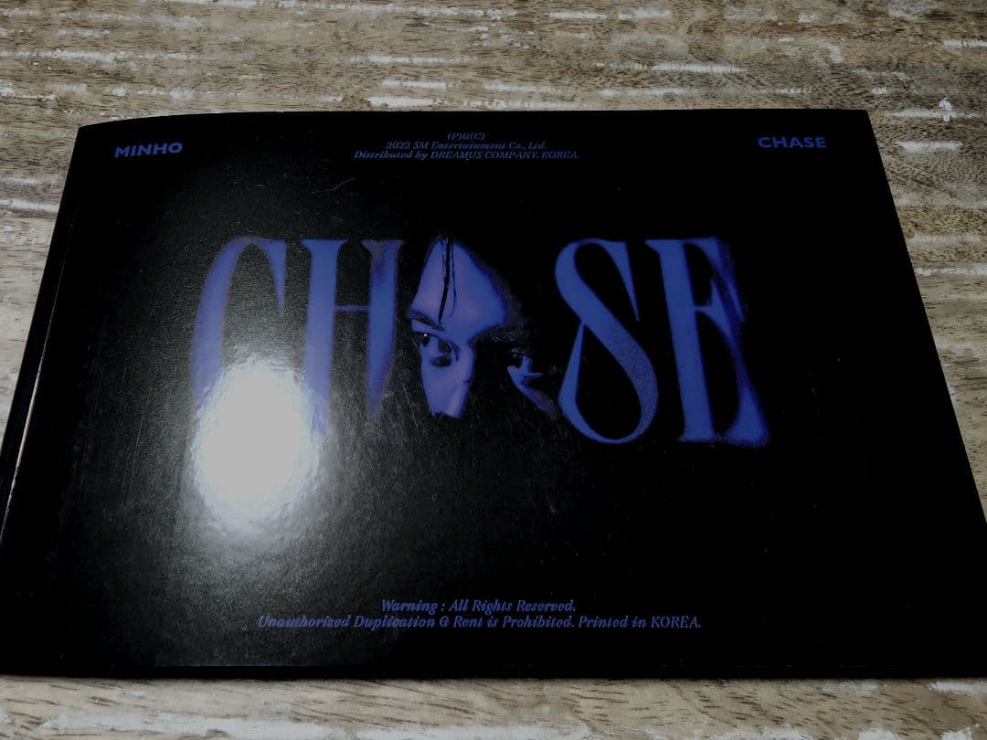SHINee　ミンホ　Chase  CD