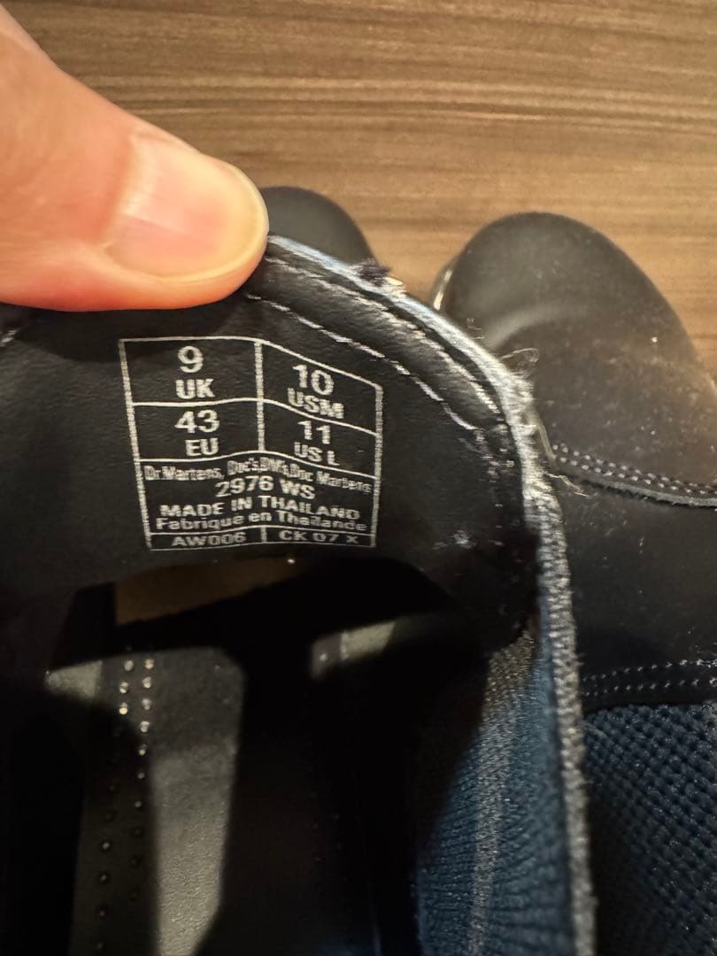 Dr. Martens 2976 WS サイドゴアブーツ 10 US