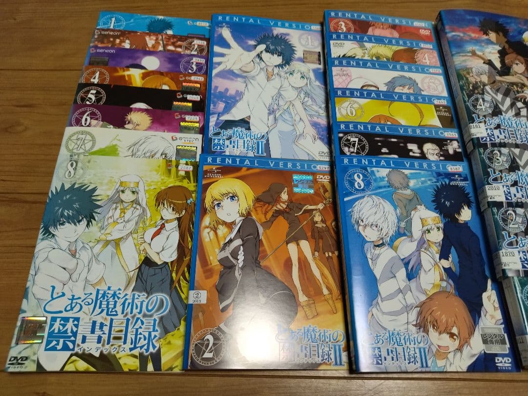 とある魔術の禁書目録1期～3期 全29巻 セット