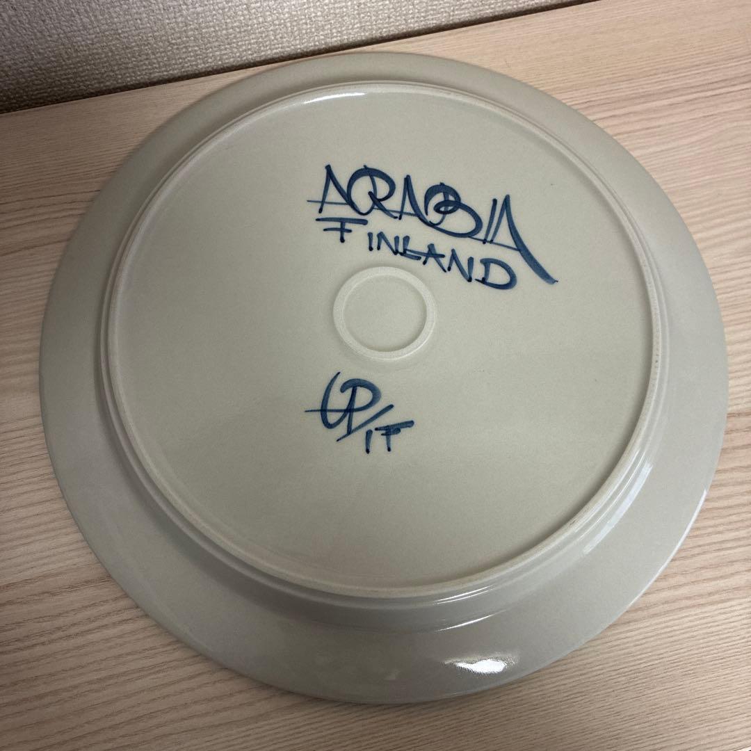 アラビア　アネモネ　大皿