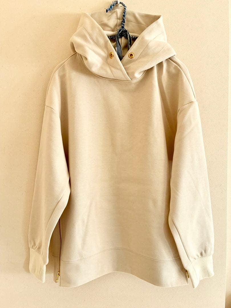 ★新品★ Noble ノーブル サイドジップパーカー ベージュ