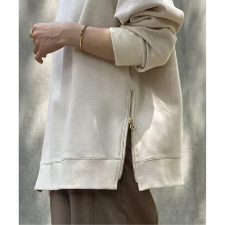 ★新品★ Noble ノーブル サイドジップパーカー ベージュ