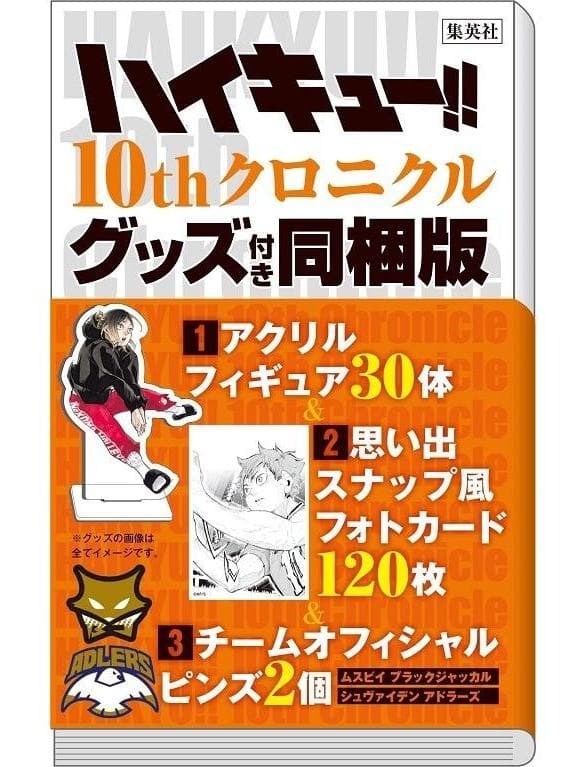 ハイキュー!! 10thクロニクル グッズ付き同梱版 (愛蔵版コミックス)