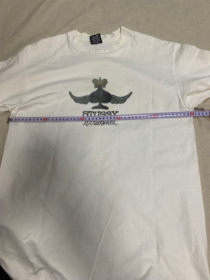 STUSSYオールドステューシー スカル ウィング　Lサイズ