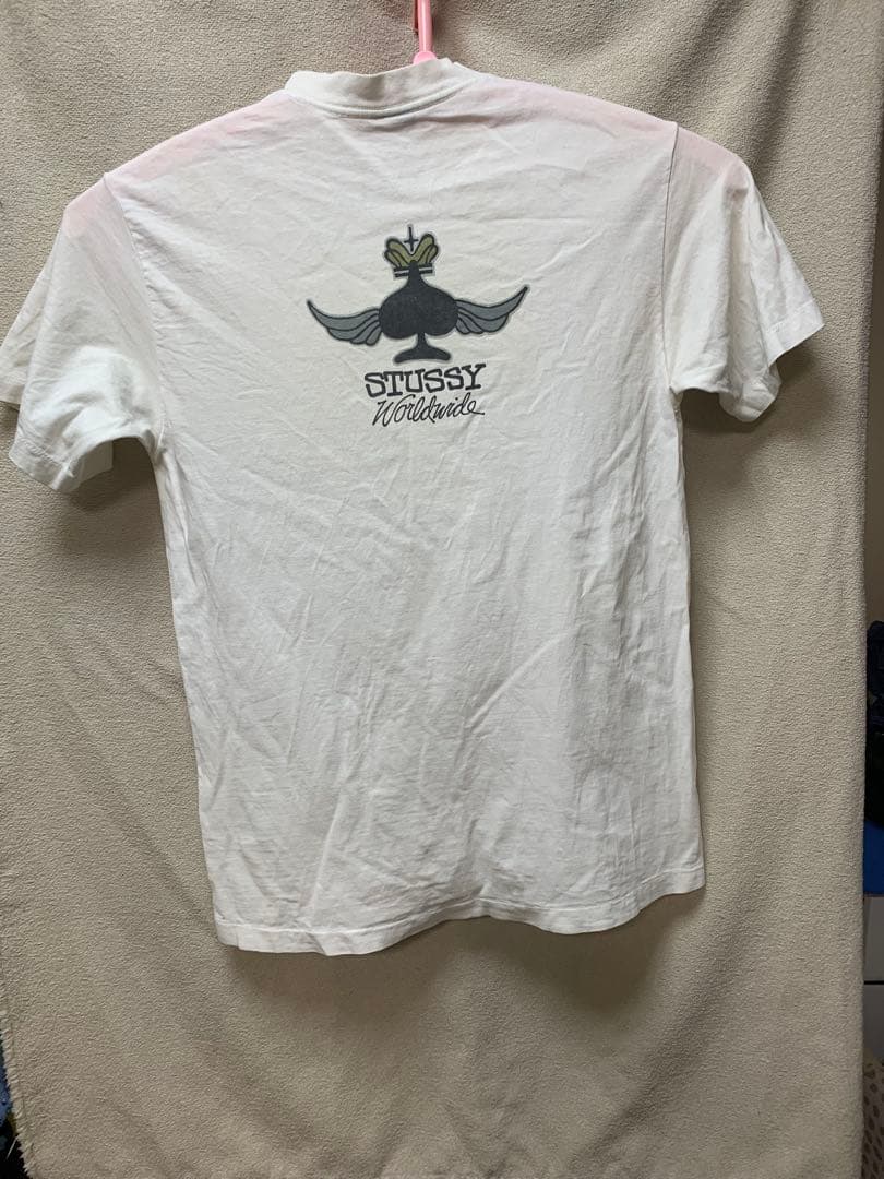 STUSSYオールドステューシー スカル ウィング　Lサイズ