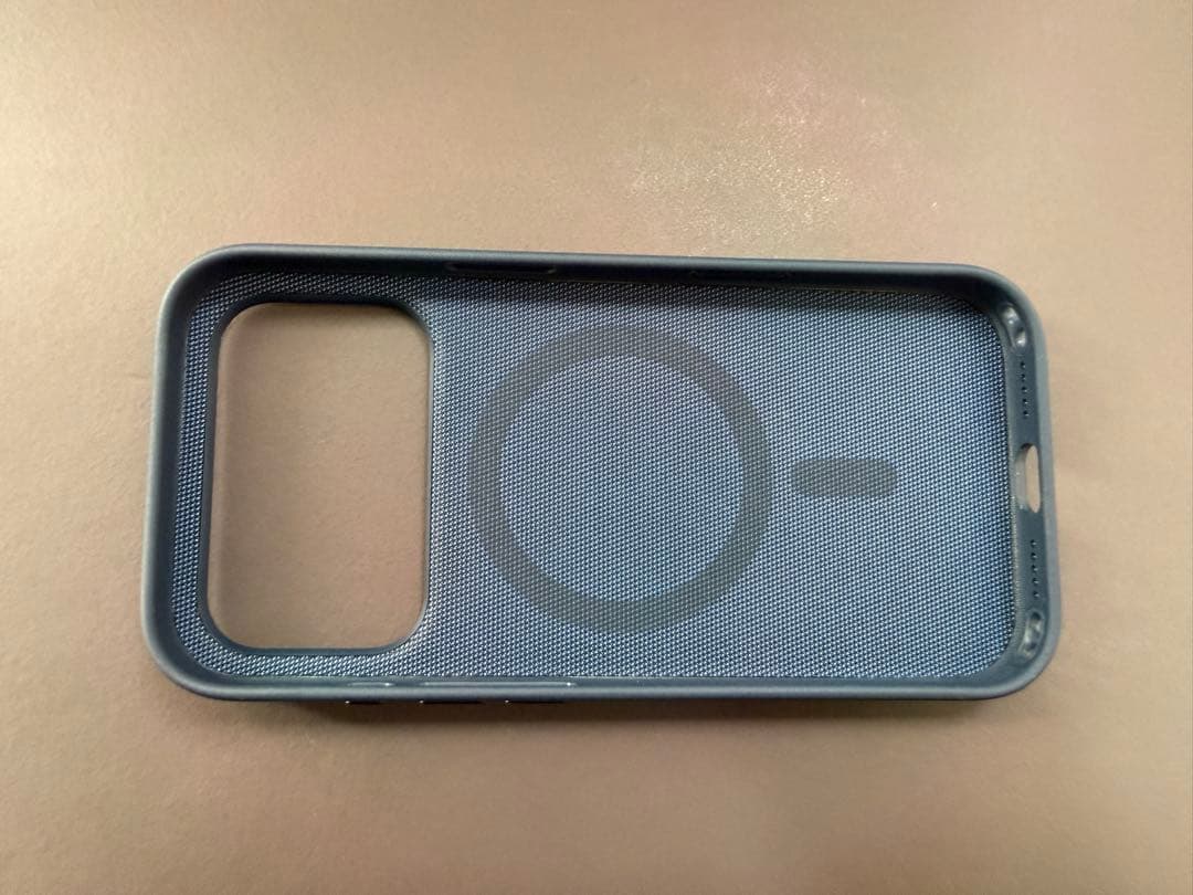 純正品MagSafe対応iPhone 17 Pro テックウーブンケース ブルー