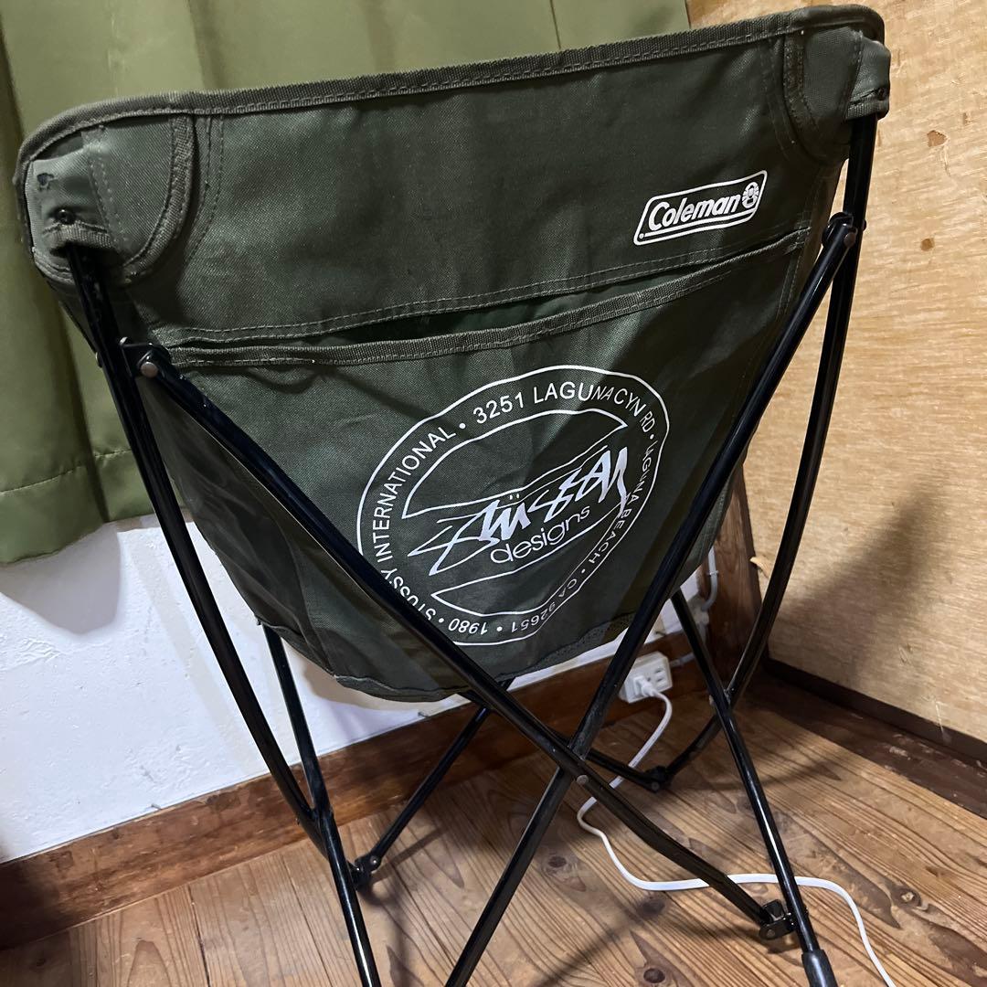 足*利様 Stussy 折りたたみチェア オリーブ