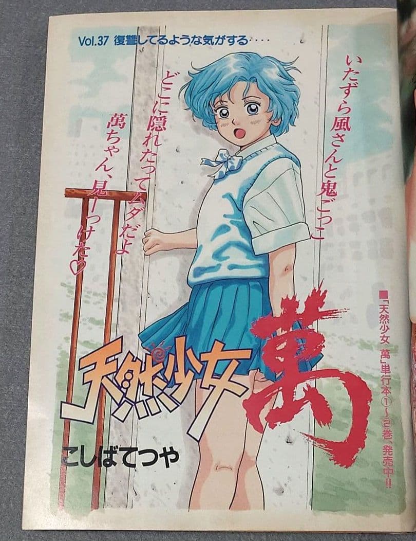 週刊ヤングマガジン1994年6月27日27号『1・2の三四郎2』表紙/小林まこと