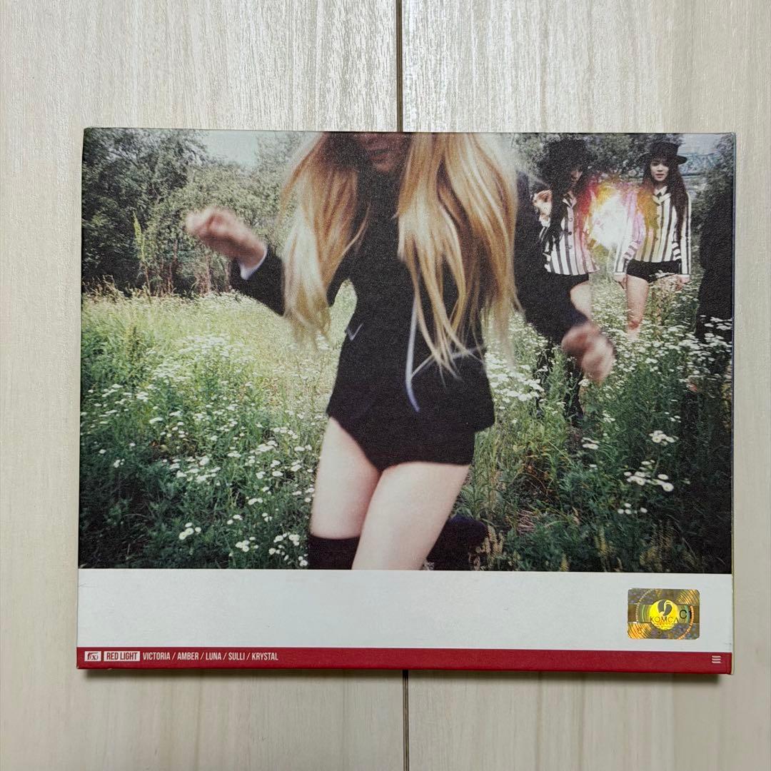 f(x) RED LIGHT アルバム トレカ付き