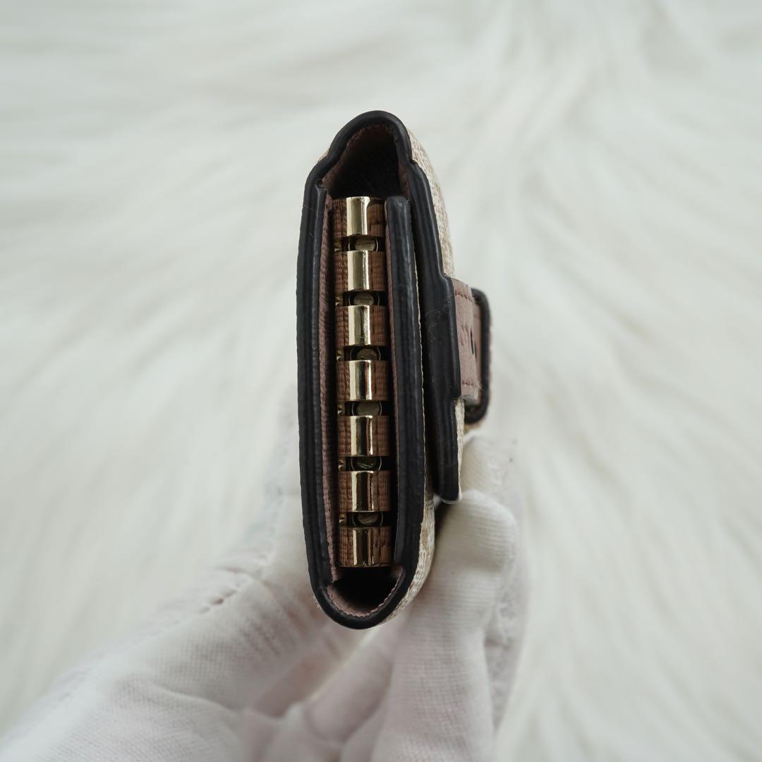 未使用級の状態　GUCCI グッチ　キーケース　GGシュプリーム　金具　ベルト