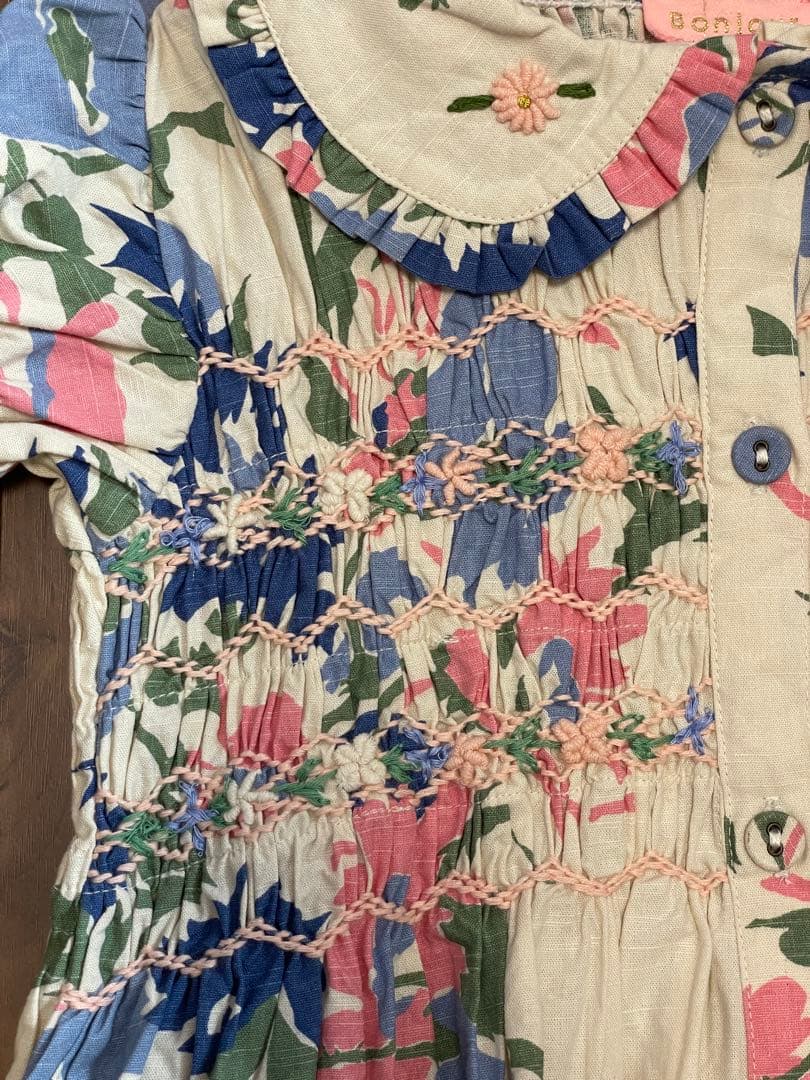 Bonjour diary チュニックワンピース 4y