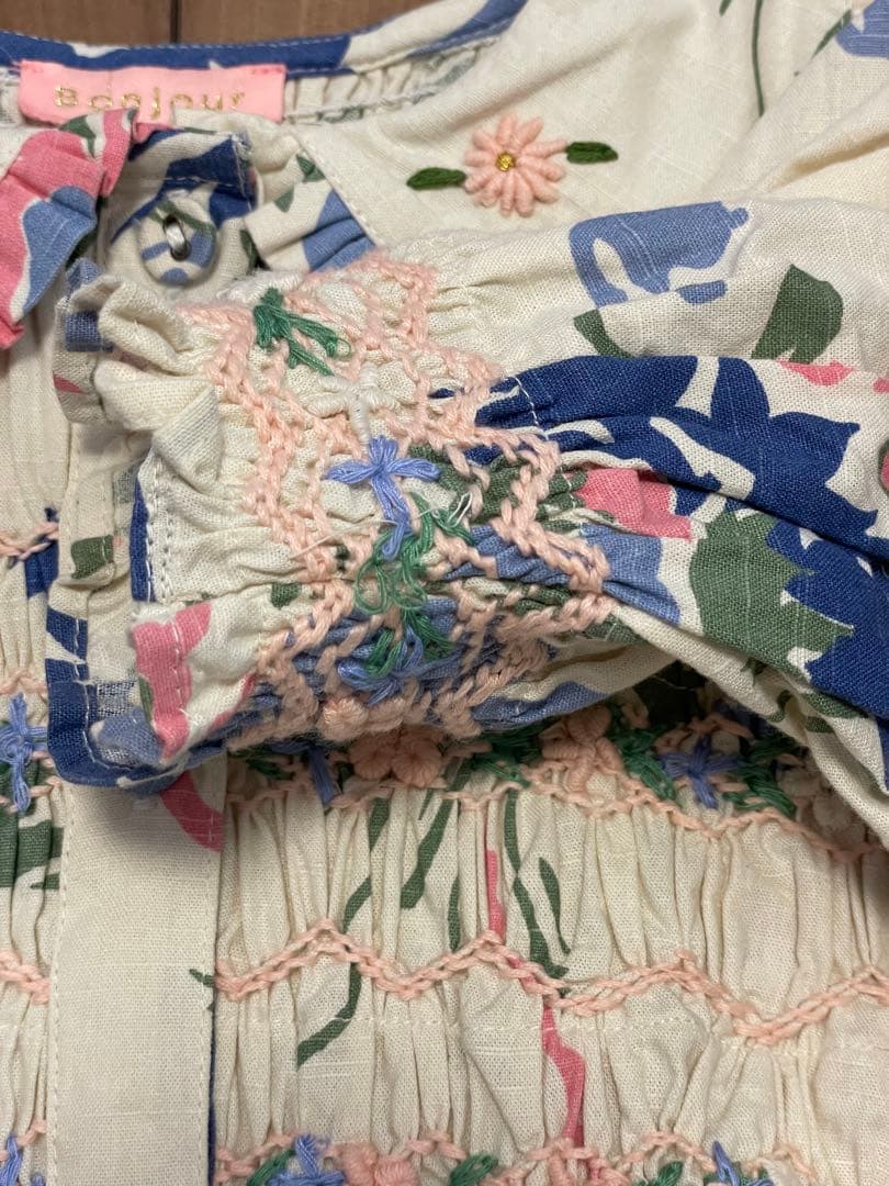 Bonjour diary チュニックワンピース 4y