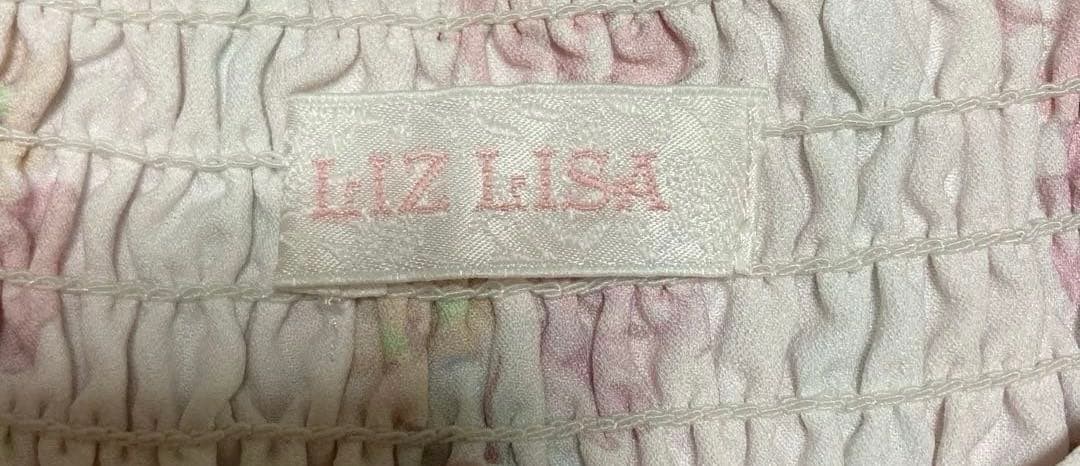 LIZ LISA キュロット 花柄 総柄 リボン サイズ0