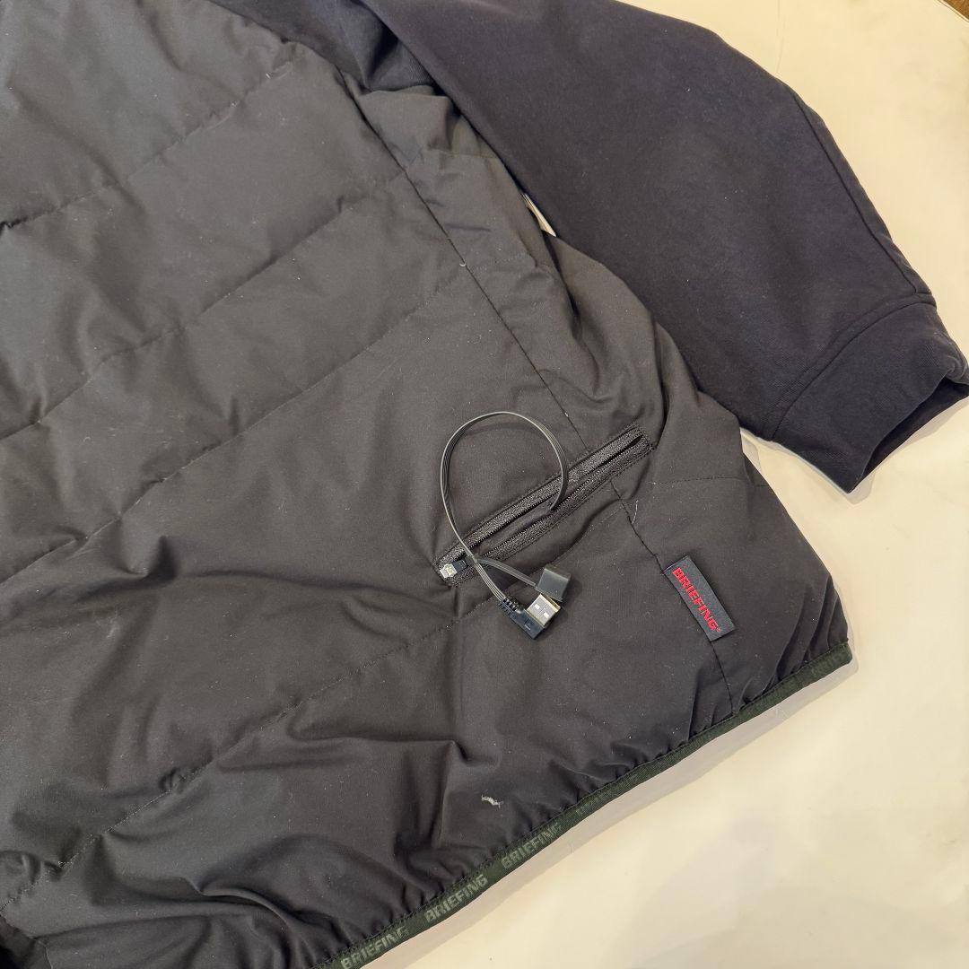 BRIEFING　TAION コラボブルゾン　ヒーターシステム　ブラック　L