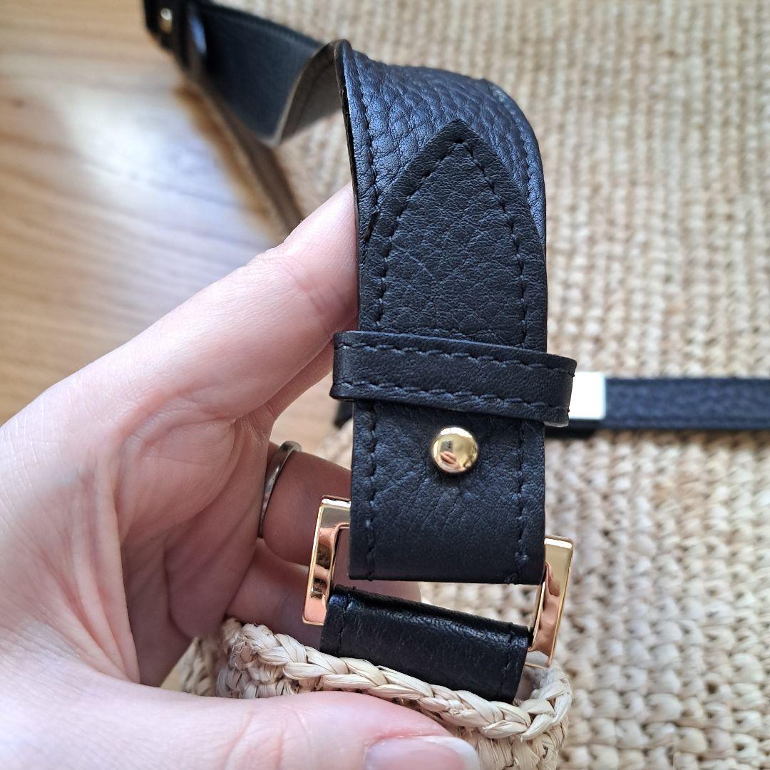 VIOLAd'ORO　ショルダーカゴバッグ