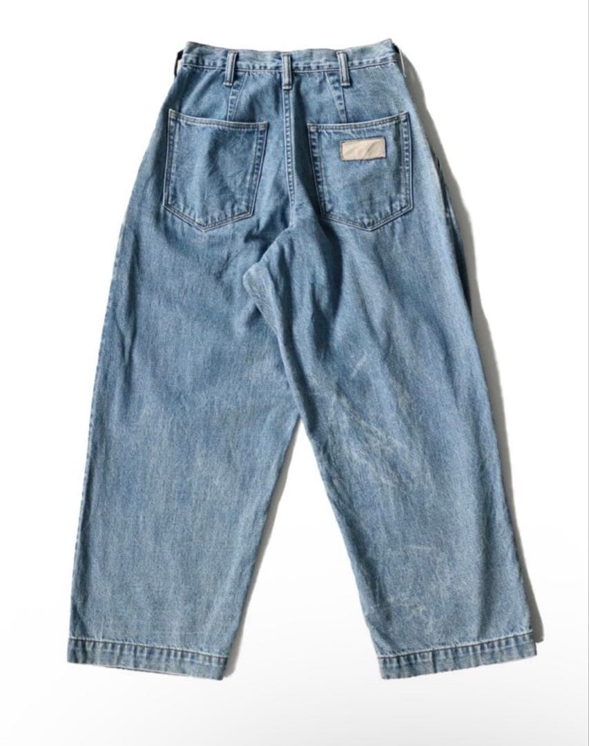 25FW 美品ブルーナボイン 今期物 完売品 レグルスデニムパンツAG サイズL