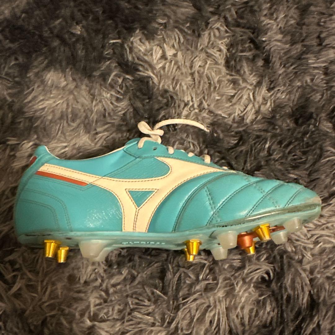 Mizuno Morelia サッカーシューズ 水色限定色