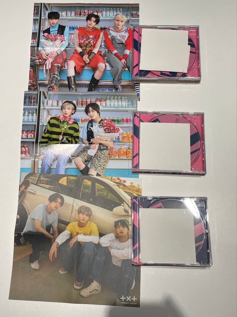 TXT CD 35冊他グッズまとめ売り 帯あり ランダム無し トゥバ