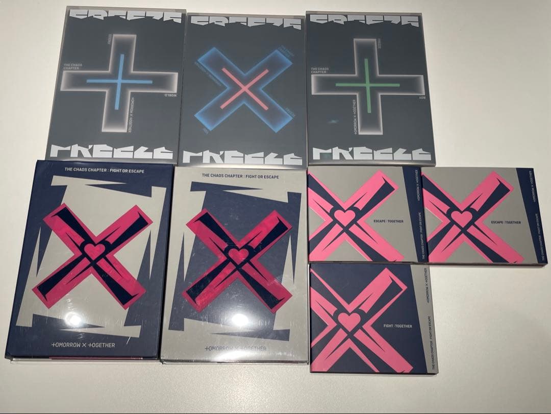 TXT CD 35冊他グッズまとめ売り 帯あり ランダム無し トゥバ