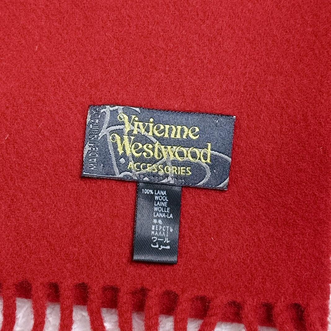 Vivienne Westwood ヴィヴィアン マフラー オーブ レッド