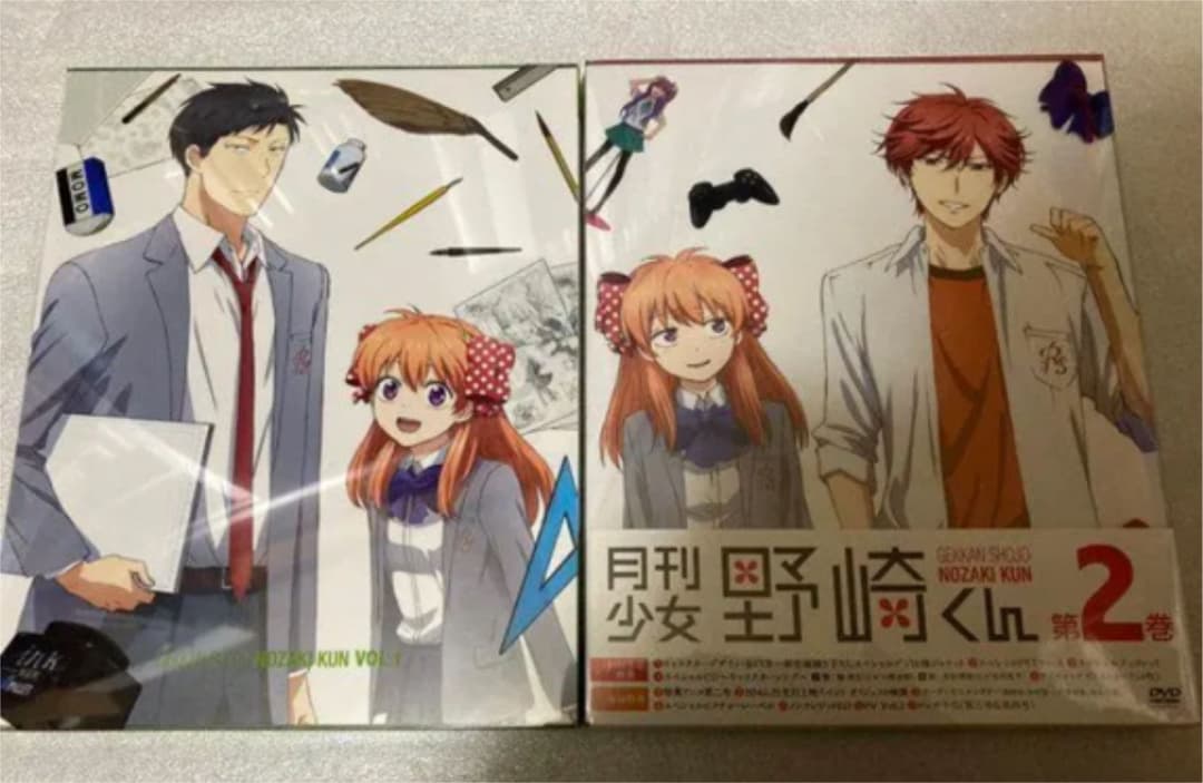 月刊少女野崎くん DVD 全6巻  ラバスト 缶バッジ