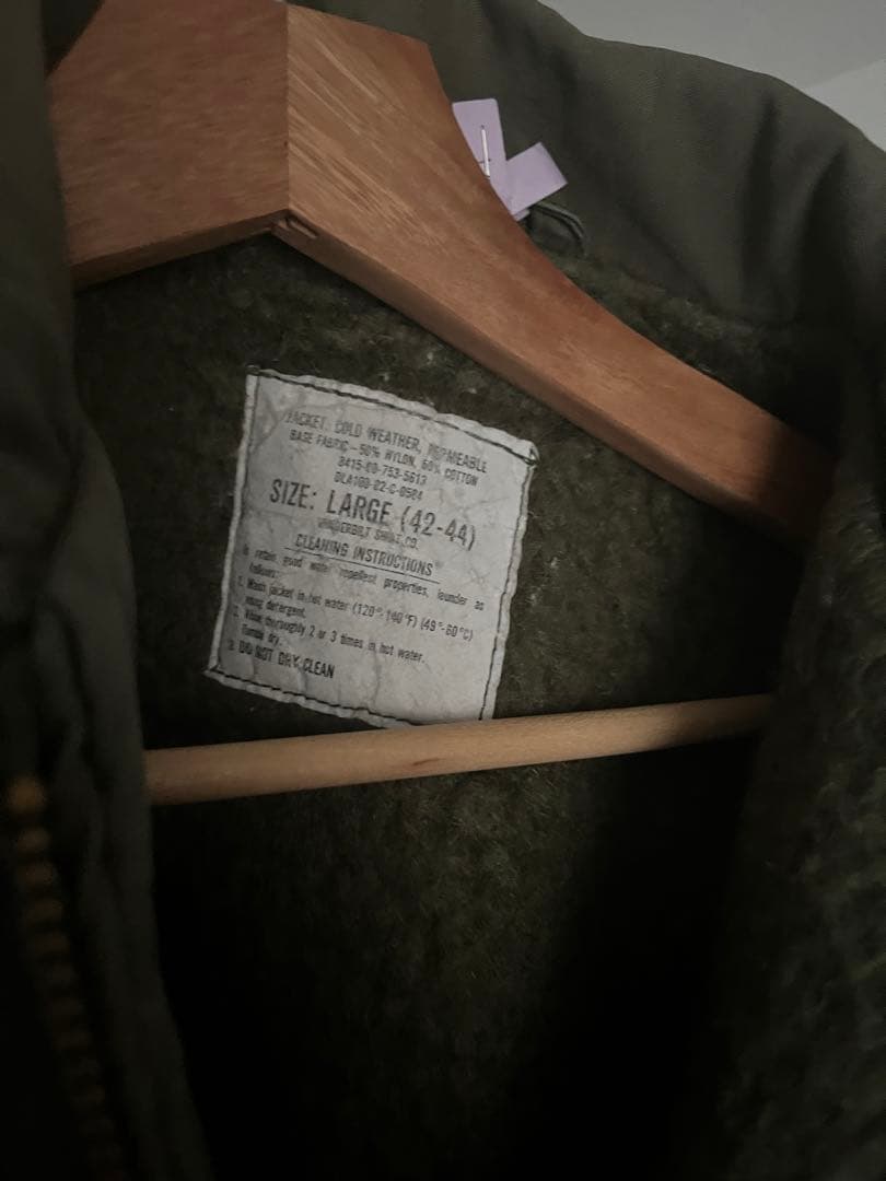 A2 デッキジャケット 米軍 実物 極美品 L 42-44