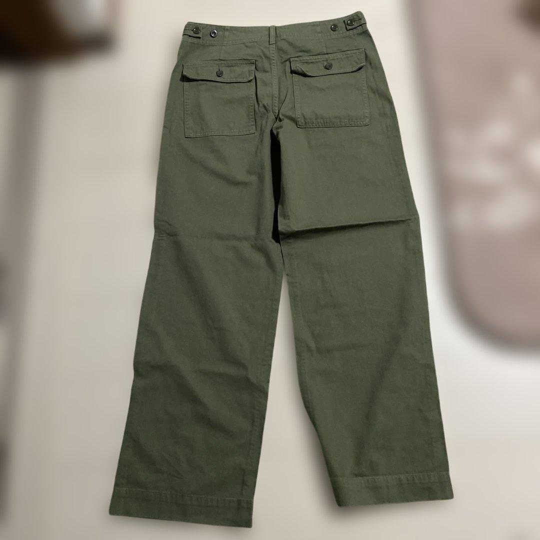 Spick and span ルーズベイカーパンツ　カーキ40 新品タグ付き