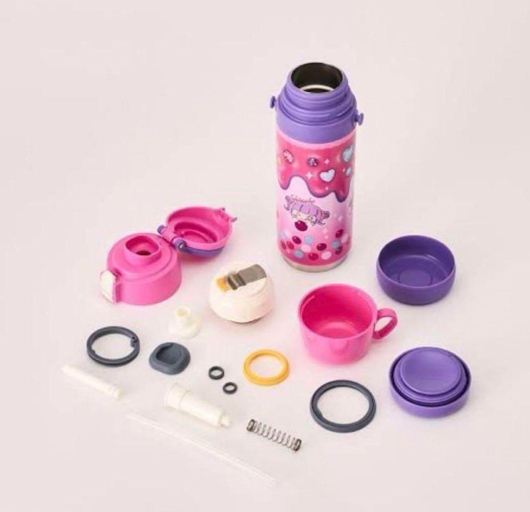 しなこちゃん×sokomoそこまで洗える3WAYキッズボトル600ml　最安値