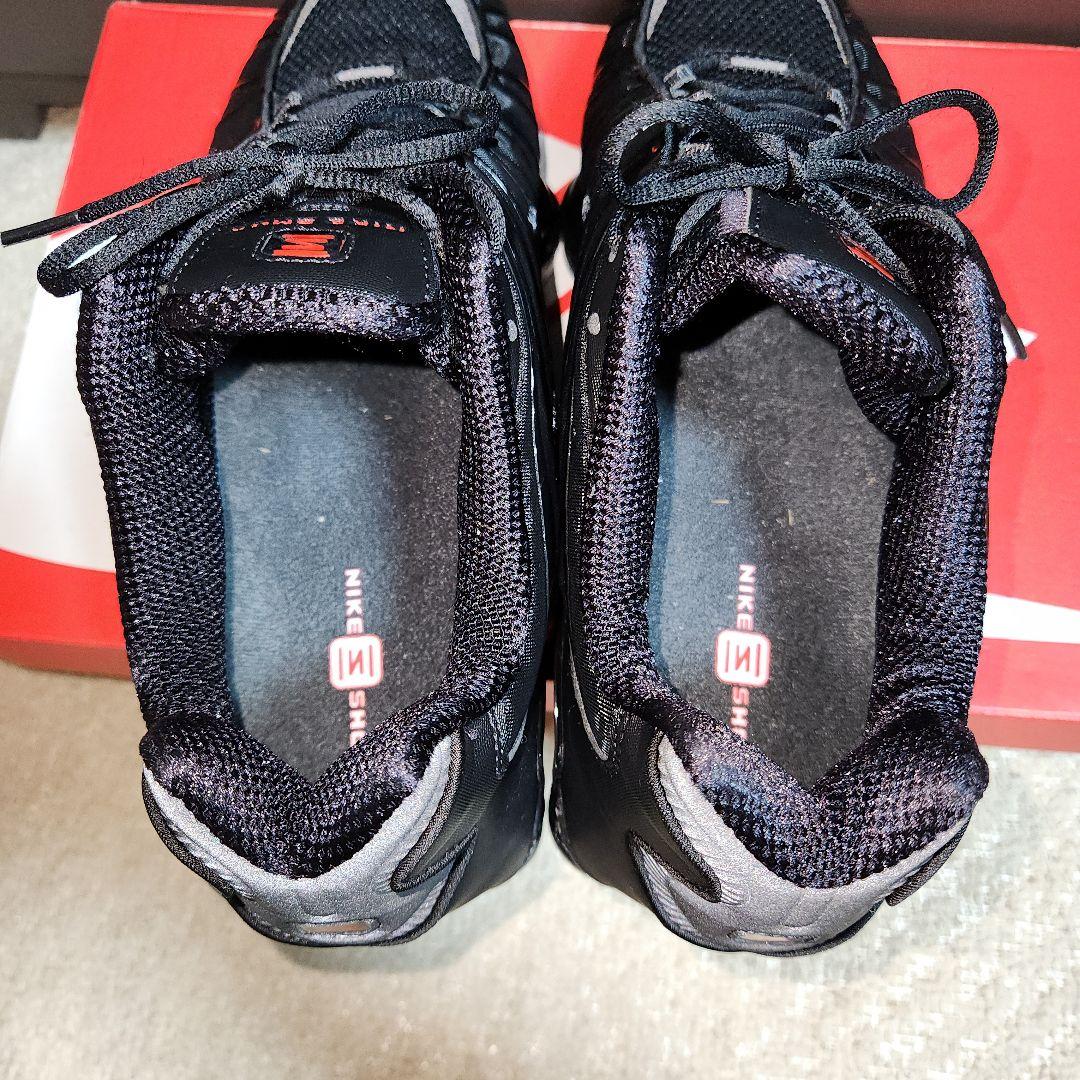 靴 Nike W Shox TL\"Black and Max Orange\"