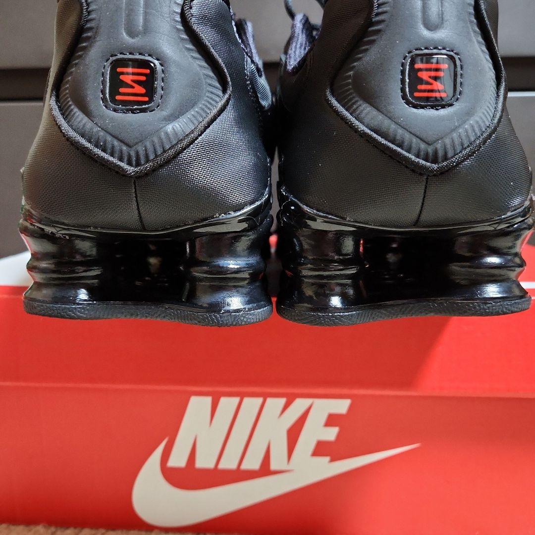 靴 Nike W Shox TL\"Black and Max Orange\"
